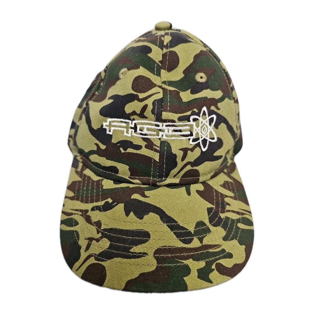 BIG AGE Atomic Energy Camo Hat Trucker Cap Nuclear Embroidered Logo Hunting Fish